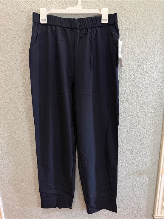 Briggs New York Pants - Briggs Women Black Elastic Waist Casual Pants size 12